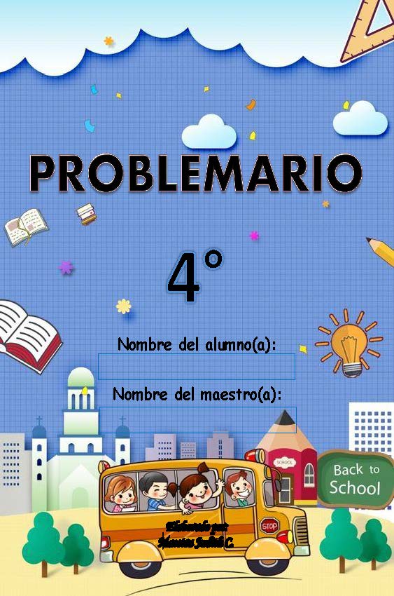 problemas matemáticos 4°