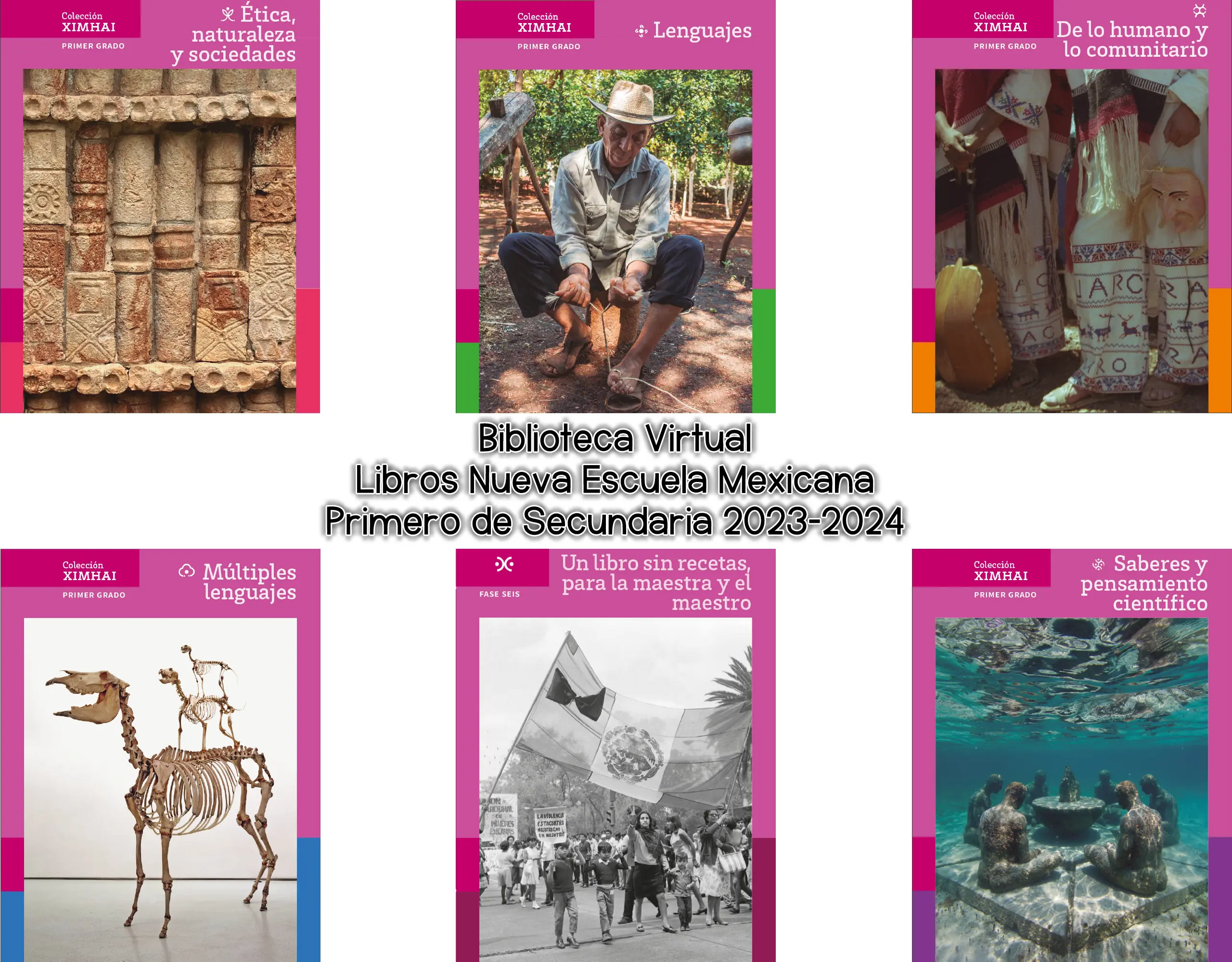 Libros Nueva Escuela Mexicana Primero de Secundaria