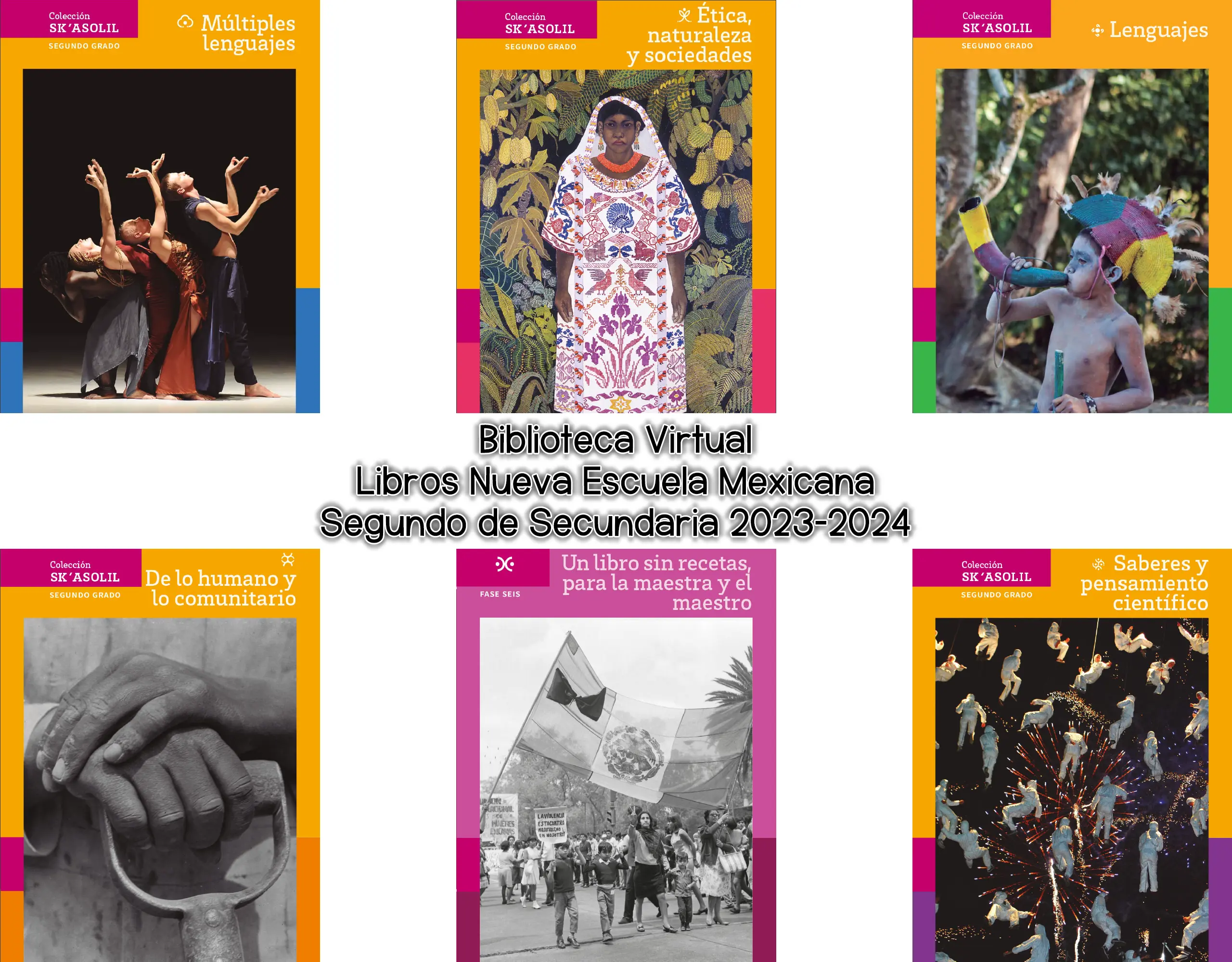Libros Nueva Escuela Mexicana Segundo de Secundaria
