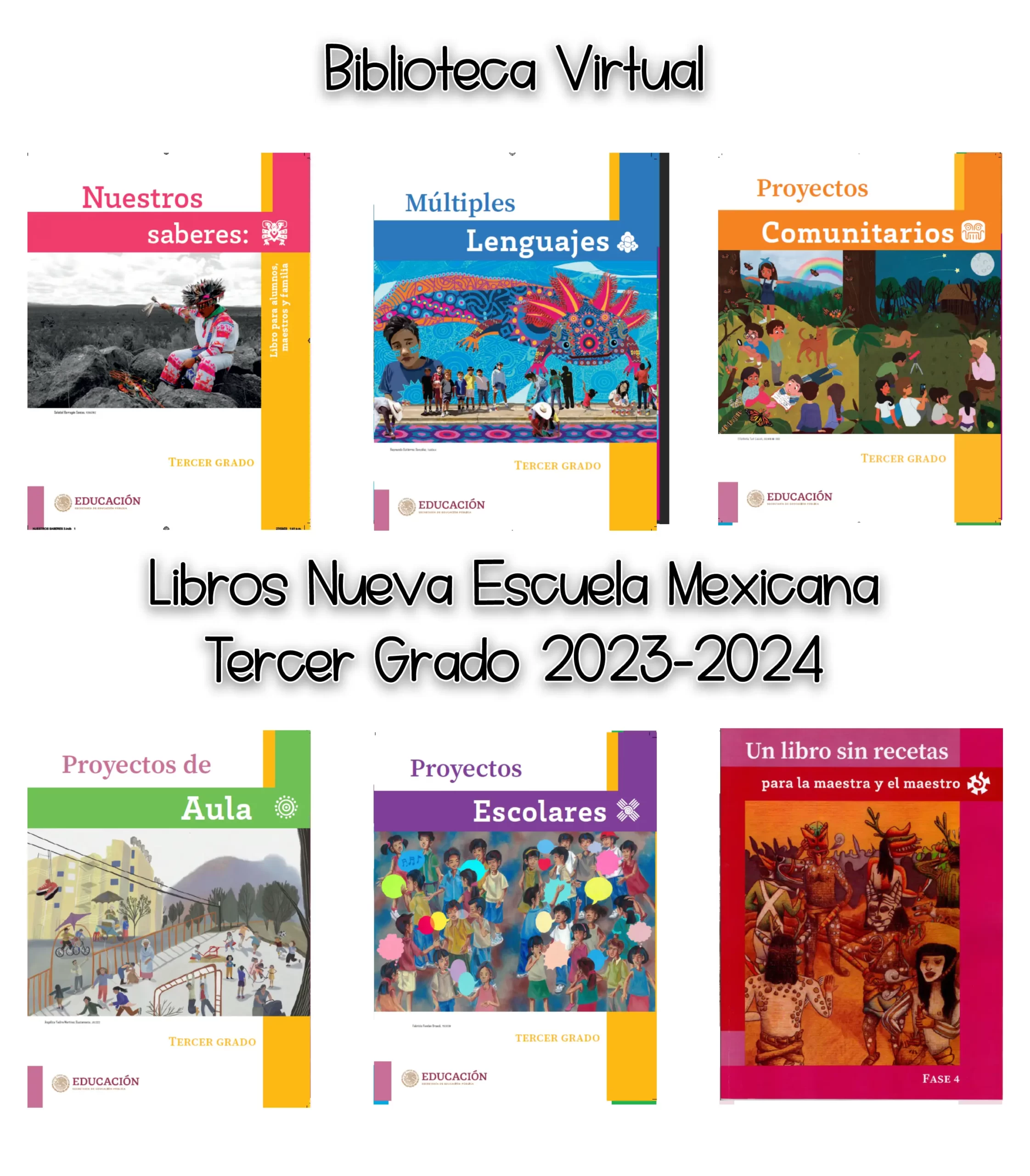 Libros Nueva Escuela Mexicana Tercer Grado