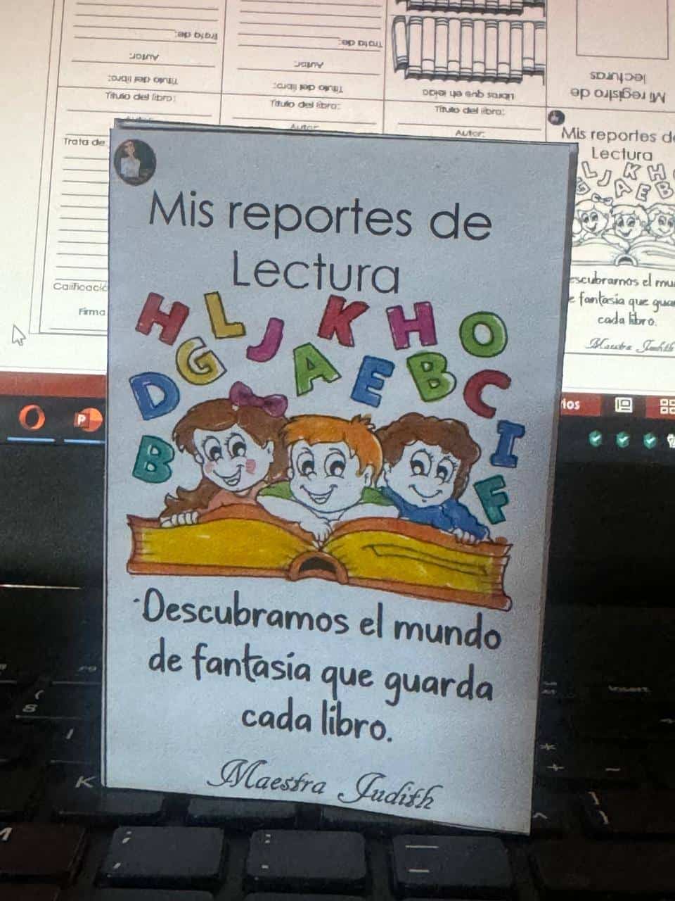 Mis reportes de lectura 